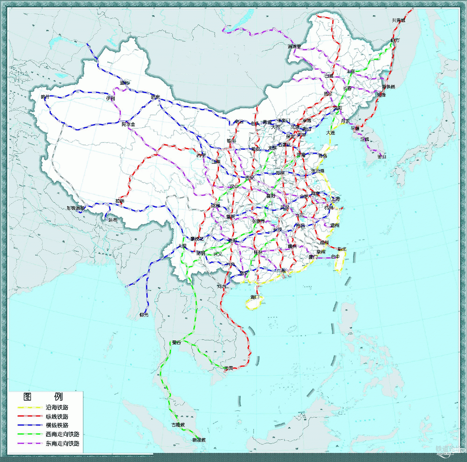 黄大铁路线路高清图_中国铁路线路_中国铁路总公司铁路线路图